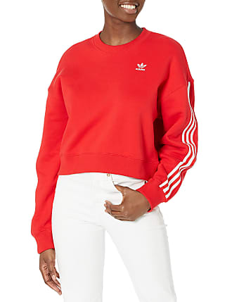 womens red adidas jumper