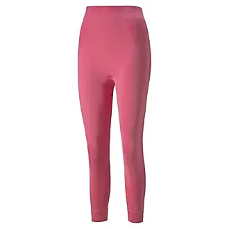 PUMA Women's Evoknit High Waist 7/8 Tights, Sunset Pink, X-Small at   Women's Clothing store