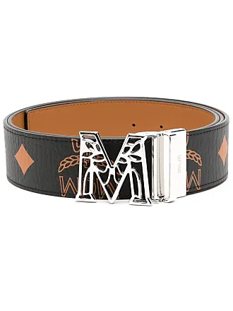MCM Himmel reversible leather belt - Black