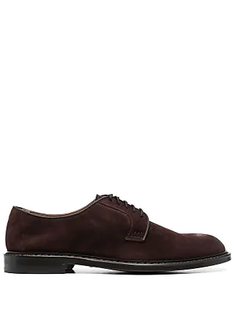 Scarosso Damiano leather Derby shoes - Brown