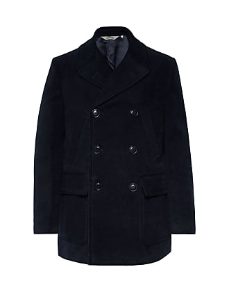 Manteau droit classique Coton Aspesi pour homme en coloris Noir Homme Vêtements Manteaux Manteaux courts 