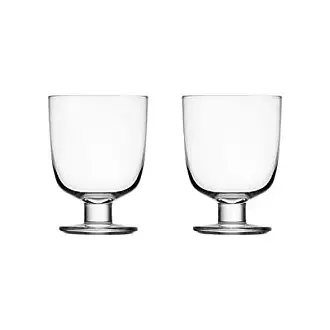 Raami Red Wine Glass 2 Pack by Jasper Morrison for Iittala