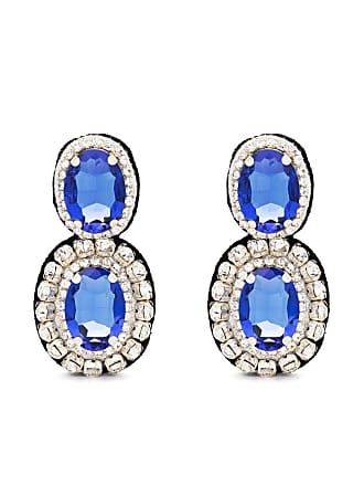 Sécurité PULABO Celebrity Women Earrings Charm Blue Teardrop Pendant Earrings Robuste et rentable Haute qualité 