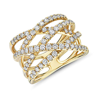 Blue Nile Diamond Wrap Fashion Ring in 14k Yellow Gold (1 ct. tw.)