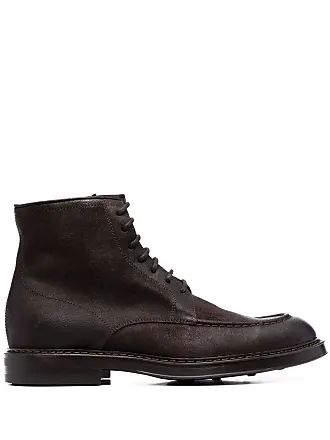 Henderson Baracco almond-toe leather ankle boots - Black