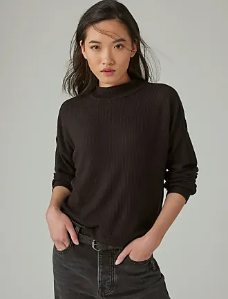 Women's Lucky Brand Long Sleeve T-Shirts - up to −75% | Stylight