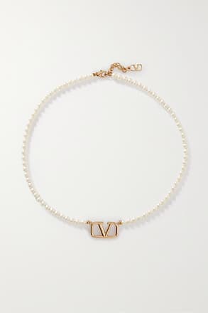 Valentino Garavani VLogo Signature Choker Necklace - Gold for Women