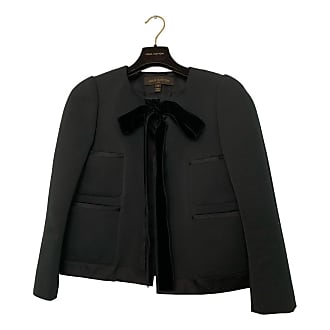 Veste courte en laine Louis Vuitton Noir taille 44 FR en Laine