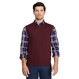 Mens Sleeveless Sweater Vest Lightweight V-Neck Solid Cotton Vest Pullover  Tops