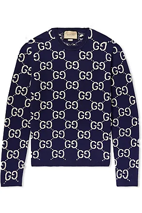 Gucci Palm tree-print Wool Jumper