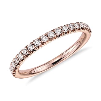 Blue Nile French Pave Diamond Ring in 14k Rose Gold (1/4 ct. tw.)