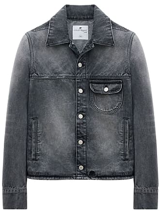 Grey colour denim on sale jacket