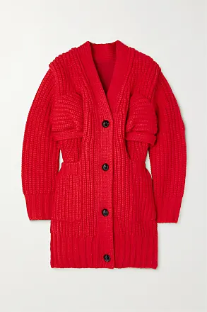 Coit Boxy Cardigan - Red