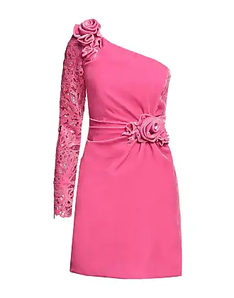 Ermanno Scervino studded lace mini dress - PINK  Lace mini dress, Pink  mini dresses, Designer evening dresses