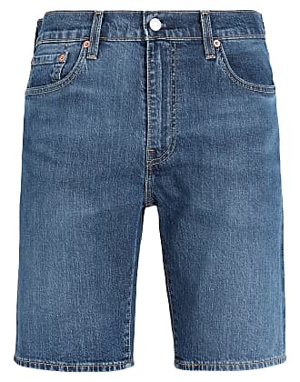 Mode Pantalons courts Shorts moulants Levi’s Levi\u2019s Short moulant bleu Aspect de jeans 