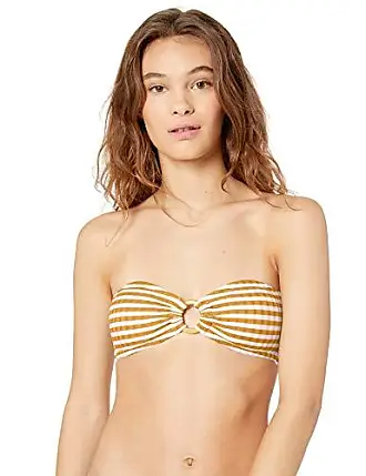  Rip Curl Heat Wave Tie Side Good Coverage Bikini Bottom - Navy  - XL : Clothing, Shoes & Jewelry