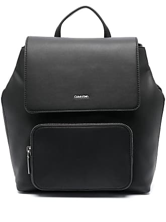 CALVIN KLEIN JEANS: degradè recycled nylon backpack - Black