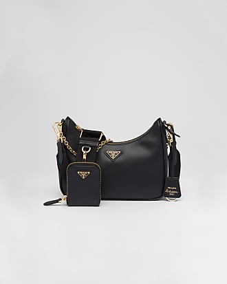 Prada Black Saffiano Leather Mini Bag with Gold Hardware RRP £2,800 –  Sellier