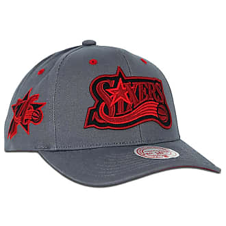 Mitchell & Ness Philadelphia 76ers All Star Color Snapback Hat Adjustable  Cap HWC - Black/Red