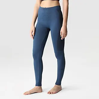 Girls' High-Waist Gym Leggings - Turquoise Print DOMYOS