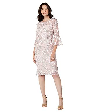 Alex Evenings Short Embroidered Sheath Dress