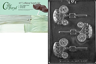 CybrtraydBride and Groom Bears Wedding Chocolate Candy Mold with Packaging Bundle Includes 25 Cello Bags and 25 White Twist Ties