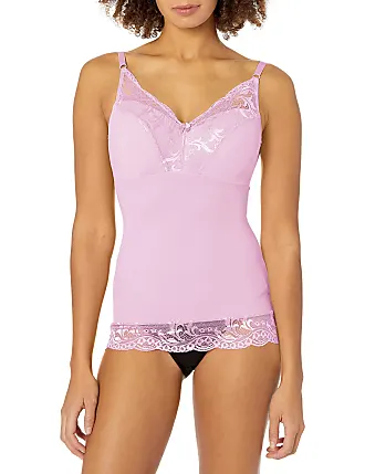Rhonda Shear Women's Plus Size Pin Up Lace Control Panty, Light Lilac, 1X  at  Women's Clothing store