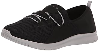 Easy Spirit Tênis feminino Grae2, Preto 001, 7 Wide