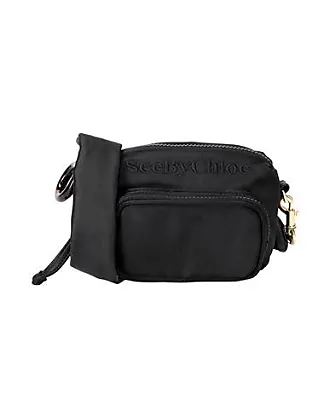 See by Chloé Black Essential Phone Holder Shoulder Bag