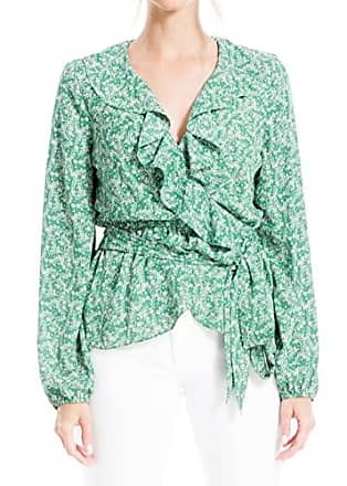 Buy Women's Green Long Sleeve Floral Tops Online