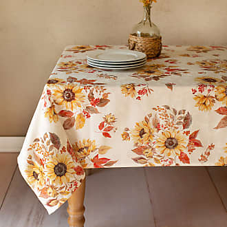 60-Inch by 84-Inch Benson Mills Christmas Plaid Printed Tablecloth