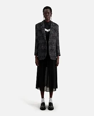 Tailleur pantalon Femme Milano en 100 % laine vierge gris foncé en Gris :  Femme de Luxe