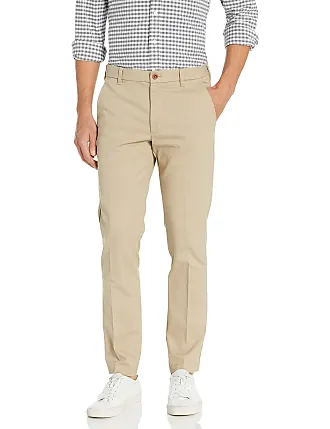 Buy INVICTUS Men Khaki Slim Fit Cotton Stretch Trousers - Trousers for Men  675647 | Myntra