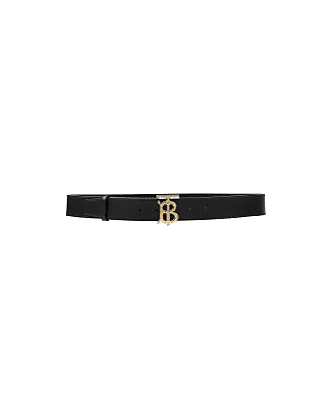 Burberry - Reversible leather belt black - The Corner