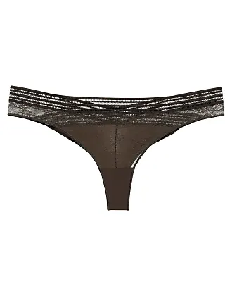 PACT Women's Charcoal Basics Everyday High Cut Brief 6-Pack XS