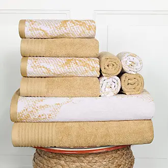 Yellow Face Cloth Bath Towel Sets for sale