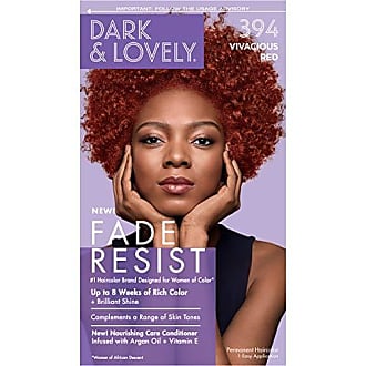 Softsheen Carson SoftSheen-Carson Dark and Lovely Fade Resist Rich Conditioning Hair Color, Permanent Hair Color, Up To 100 percent Gray Coverage, Brilliant Shine with