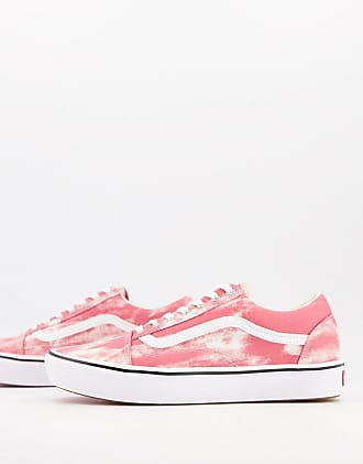 light pink leather vans