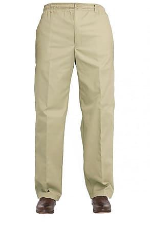 Rimi Hanger Mens Rugby Trousers Adult Full Elasticated Waist Casual Wear  Smart Pocket Pants Khaki 40 Waist27 Inside Leg Length  Amazonca  Clothing Shoes  Accessories