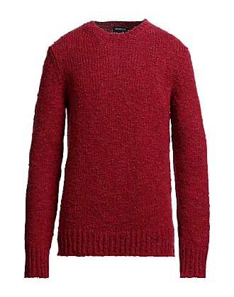 Dondup wool sweater with embroidered monogram