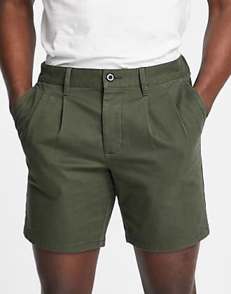 Short cargo super ajusté Homme Vêtements Shorts Shorts fluides/cargo kaki ASOS pour homme en coloris Vert 