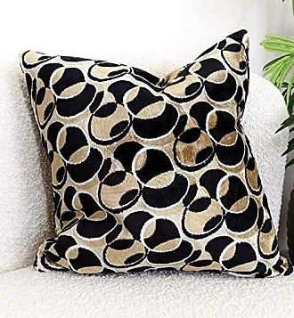 Milano Black Knit Throw Pillow Cover 18 x 18