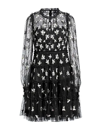 Needle & Thread Victoria Ditsy floral-embroidered Dress - Farfetch