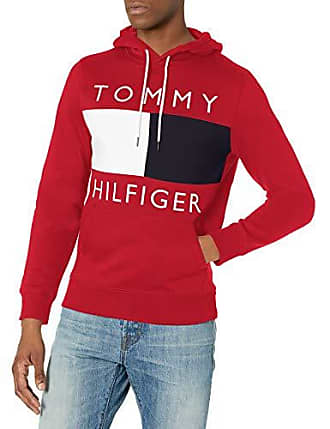 tommy hilfiger hoodies red