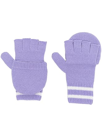 Glassworks Synthetic Plum Mohair Mittens in Purple Womens Accessories Gloves 