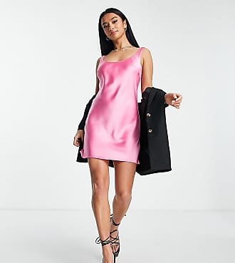 Donna Abbigliamento da Abiti da Abiti corti e miniabiti Vestito corto decorato con frangeASOS in Materiale sintetico di colore Rosa 