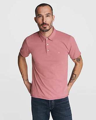 Details about   Raging Bull Birdseye vivid pink cotton pique polo-shirt 