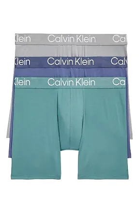 Calvin Klein Men's Ultra Soft Modal Trunk, Heather Grey, Medium 