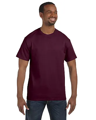 hanes brown t shirt