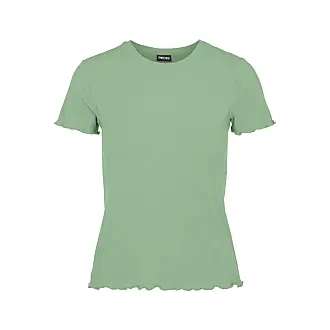 von Pieces Stylight in Damen-T-Shirts | Grün